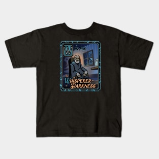 W is for The Whisperer in Darkness Kids T-Shirt